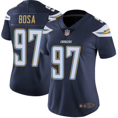 Los Angeles Chargers NFL Football Joey Bosa Navy Blue Jersey Women Limited 97 Home Vapor Untouchable